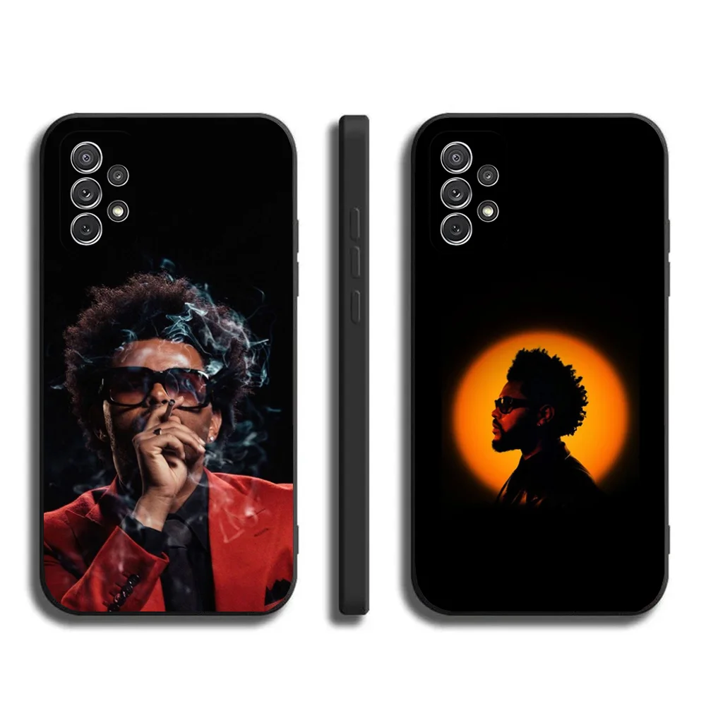 T-The W-Weeknd X-O Singer Phone Case Phone Case for Samsung Galaxy A13,A21s,A22,A31,A32,A52,A53,A71,A80,A91, Soft Black Cover