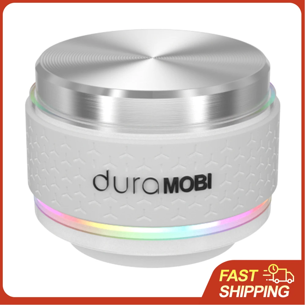duraMOBI Bone Conduction Bluetooth Speaker 40mm Stereo Sound Magnetic Base for DIY Surface Vibration Music Experience Travel