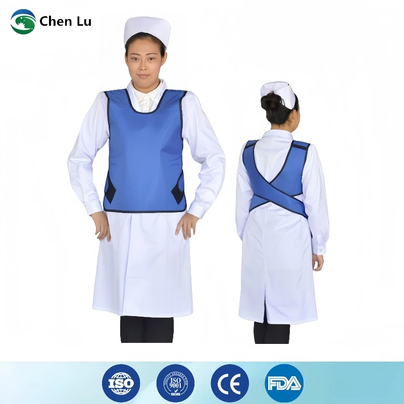 Direct Selling ionizing radiation protection 0.35/0.5mmpb lead short vest gamma-ray and x-ray radiological protective clothing