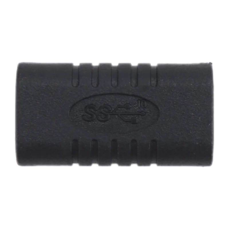 Adaptateur USB C A68Z femelle à femelle, adaptateur de Type C, petit adaptateur USB-C droit, convertisseur de connecteur USB 3.1 type-c