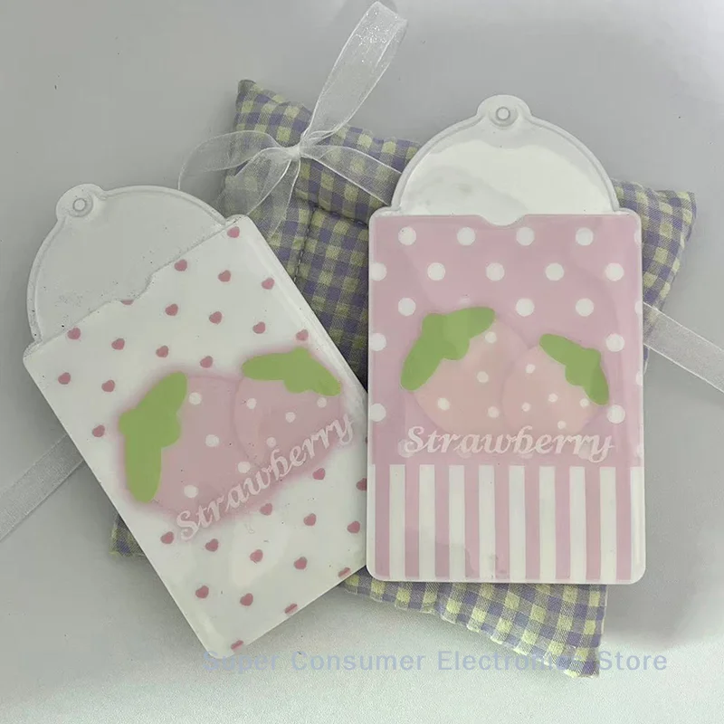 1-Pack 3-Inch Cute PVC Photo Card Holder – Fits Credit, ID, and K-Pop Cards