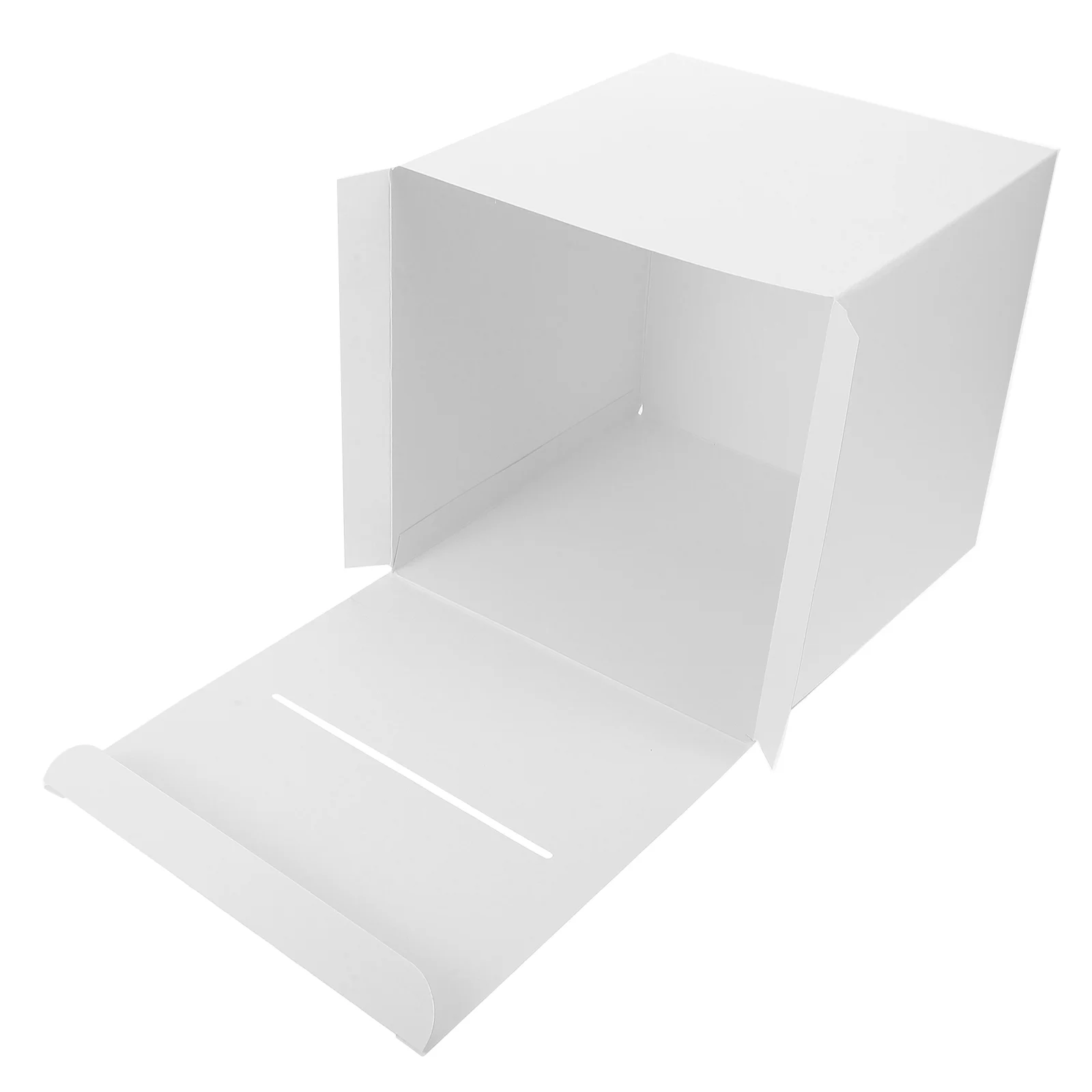 Parties Raffle Ticket Card Box Boxes Wedding Case Greeting White Paper for Gifts