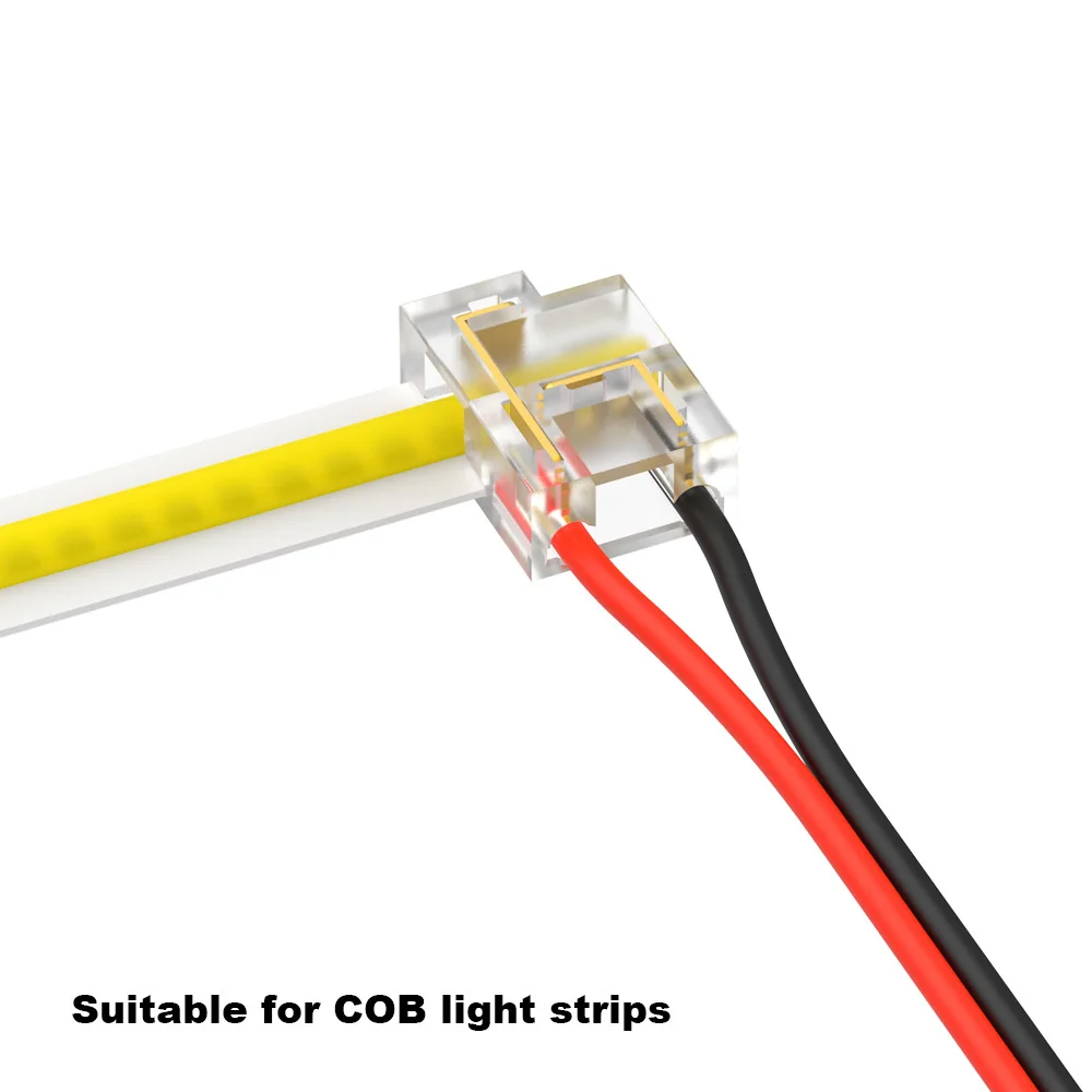 Mini LED Wire Connectors 12 In 1 Compatible With COB And SMD LED Light Strip Multifunctional 2 Pin For 8mm 10mm Terminal Blocks