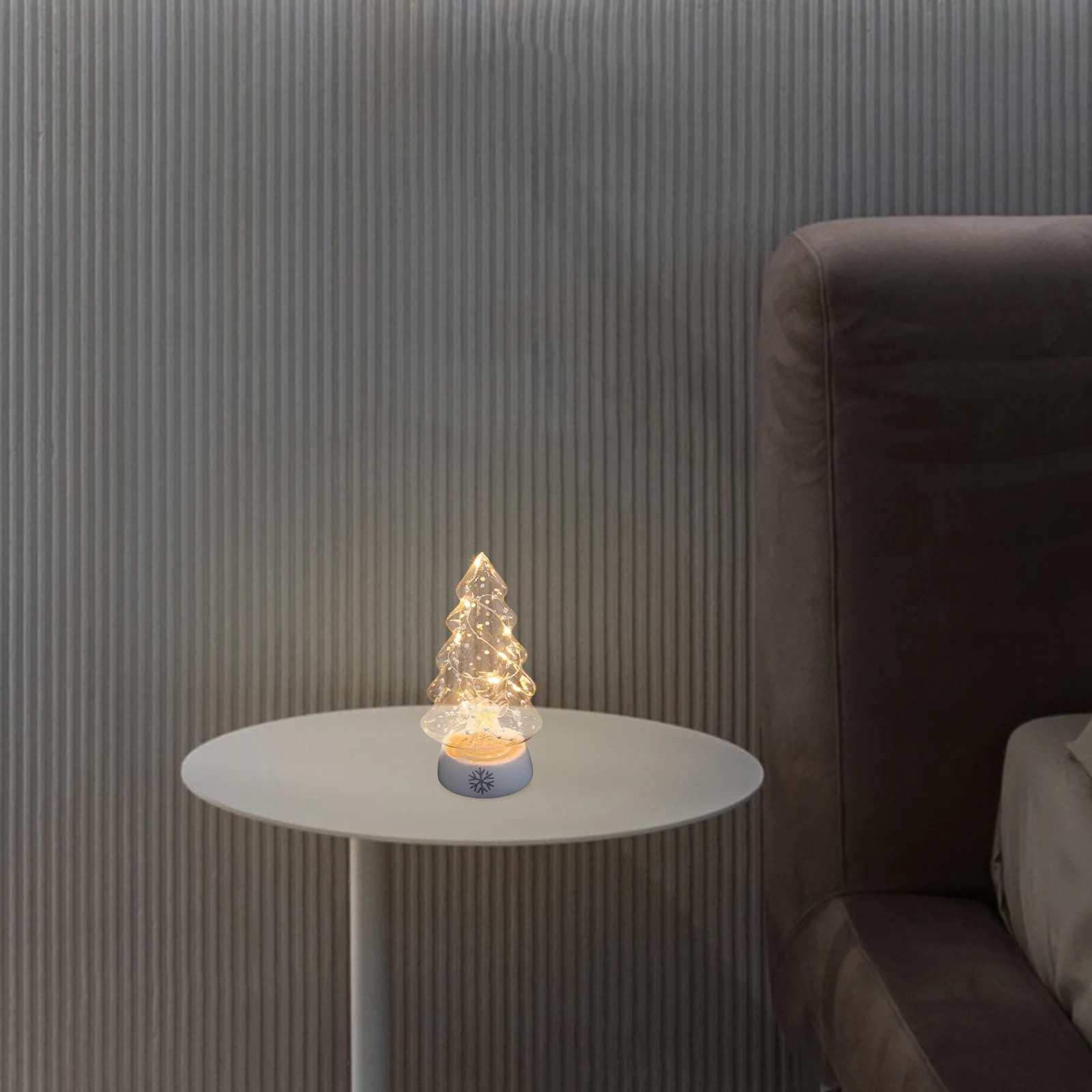 1pc Glass Small Night Light For Bedroom Warm Light Lovely Desktop Decor Unique Home Decor Creative Night Lamp Mini Bedside Lamp