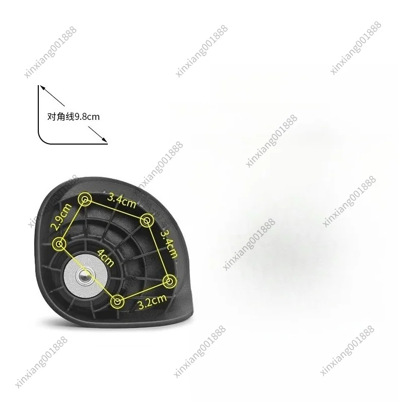 Suitable for Swiss Army Knife Luggage Wheel Accessories for Hongsheng A-87 Universal Wheel Travel Box Wheel Repair