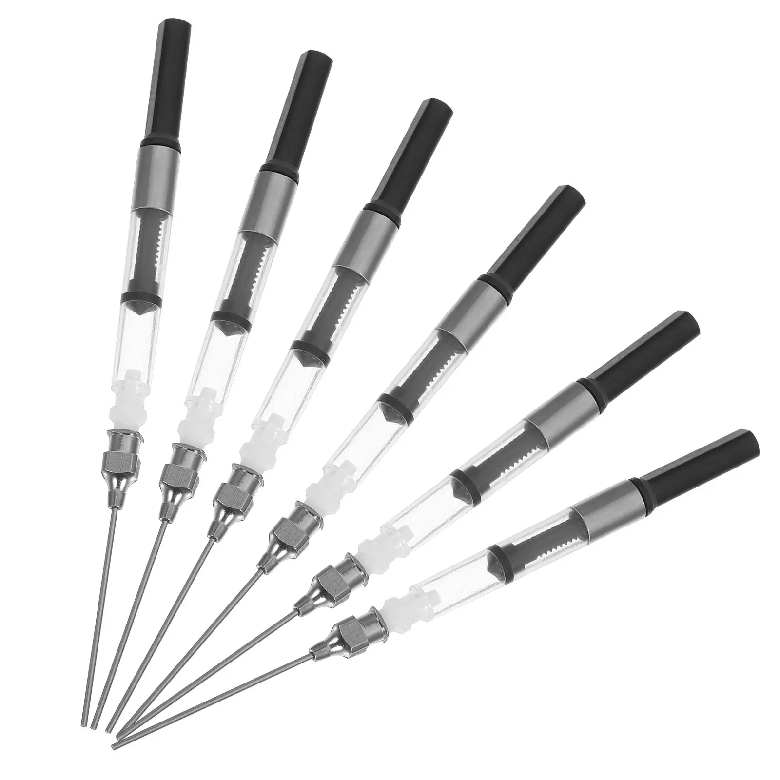 

6Pcs Fountain Pen Ink Auxiliary Absorber Compact Lightweight Easy Disassembly Ink Filling Tool for Fountain Pen