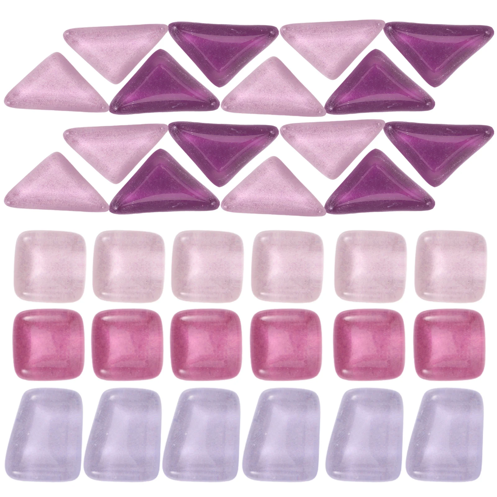 

1Set Safe Reliable Mosaic Tiles Glass DIY Supplies Wide Applications Home Decor Handicraft Production Kits Tiles