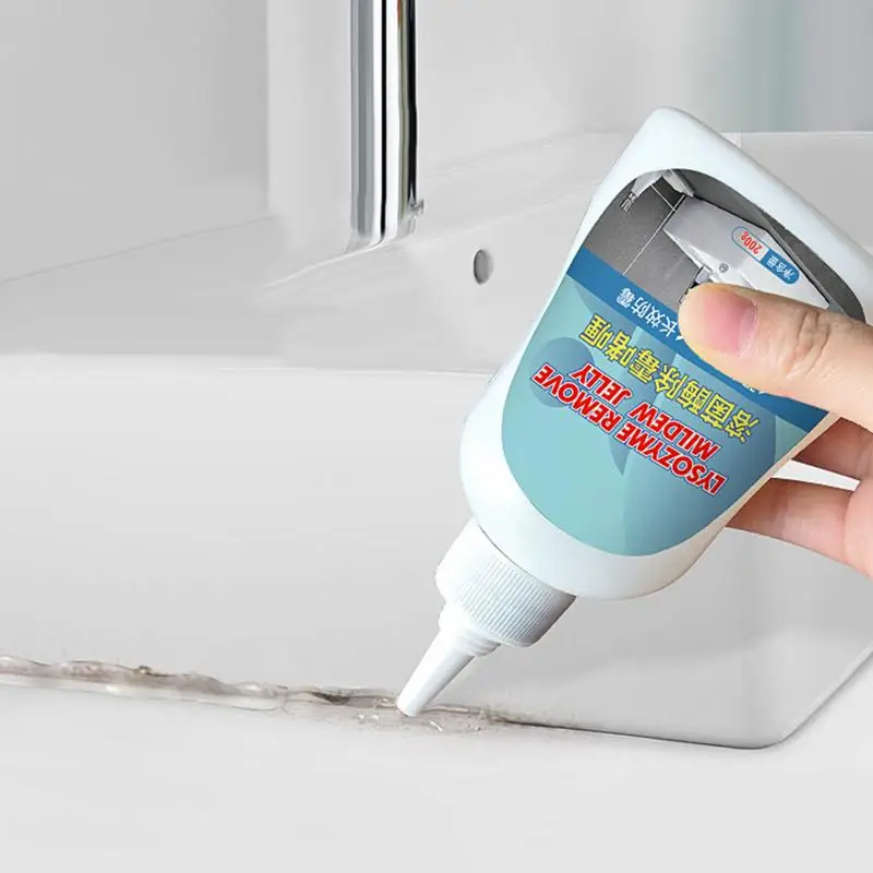 Bathroom Mold Remover Gel Mold Cleaner 200g Effective Mold Removing Gel Fast Dirt Cleaner For Home Grout Mold Remover For Front