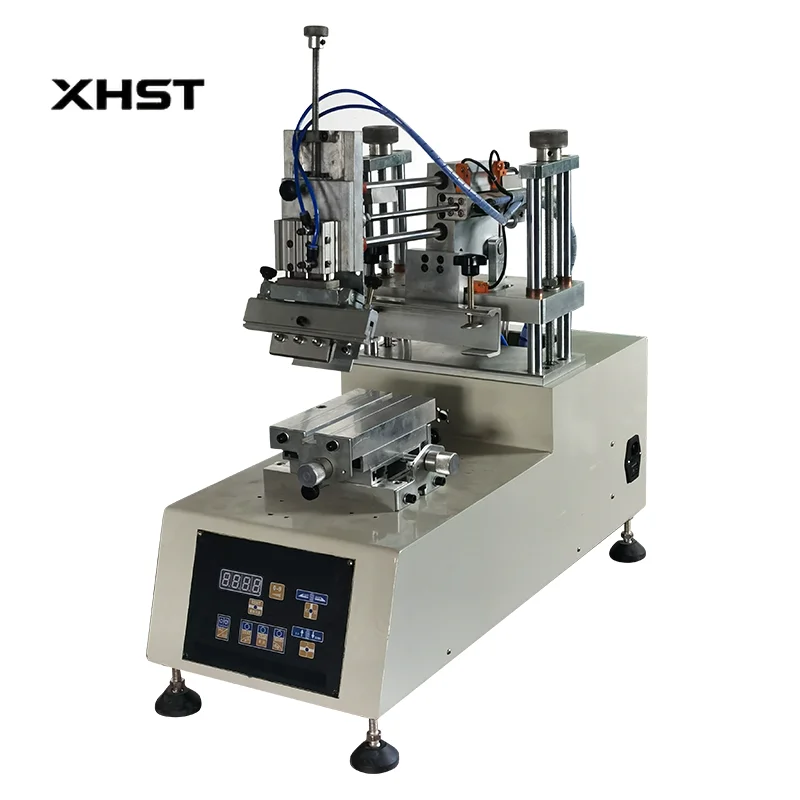 15*20cm Automatic Small Table Top Flat Silk Screen Printing Machine For PVC Sheet Paper