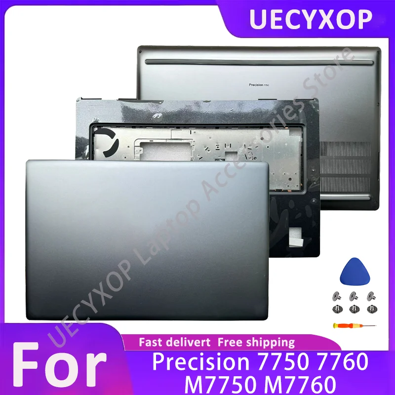 

Laptop Case for Precision 7750 7760 M7750 M7760, Includes LCD Back Cover, Top Case with Palmrest, Bottom Base, 0YNFPP 01VVYH