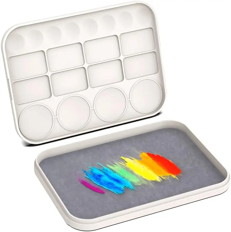 Wet Palette for Painting Miniatures - Stay Wet Acrylic Painting Palette,Lightweight Size, Provides Premium Wet Palette f