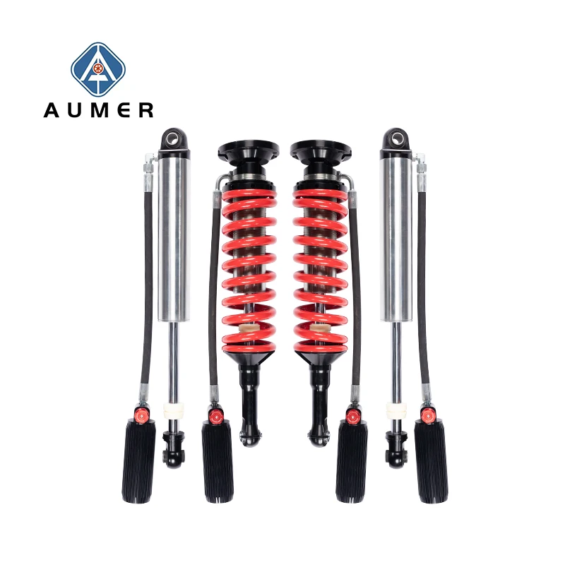 Aumer 4x4 Compression Adjustable Shock Absorber 4wd Off Road Lift Suspension Kit For TOYOTA Wide Body Hilux N80 Rogue Vigo Revo