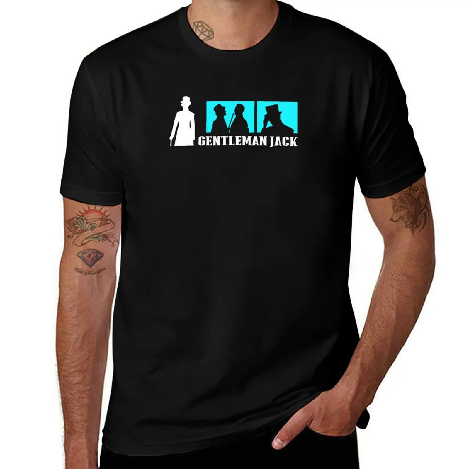 Anne Lister Silhouettes T-Shirt Summer Sports Quick Dry T-Shirt