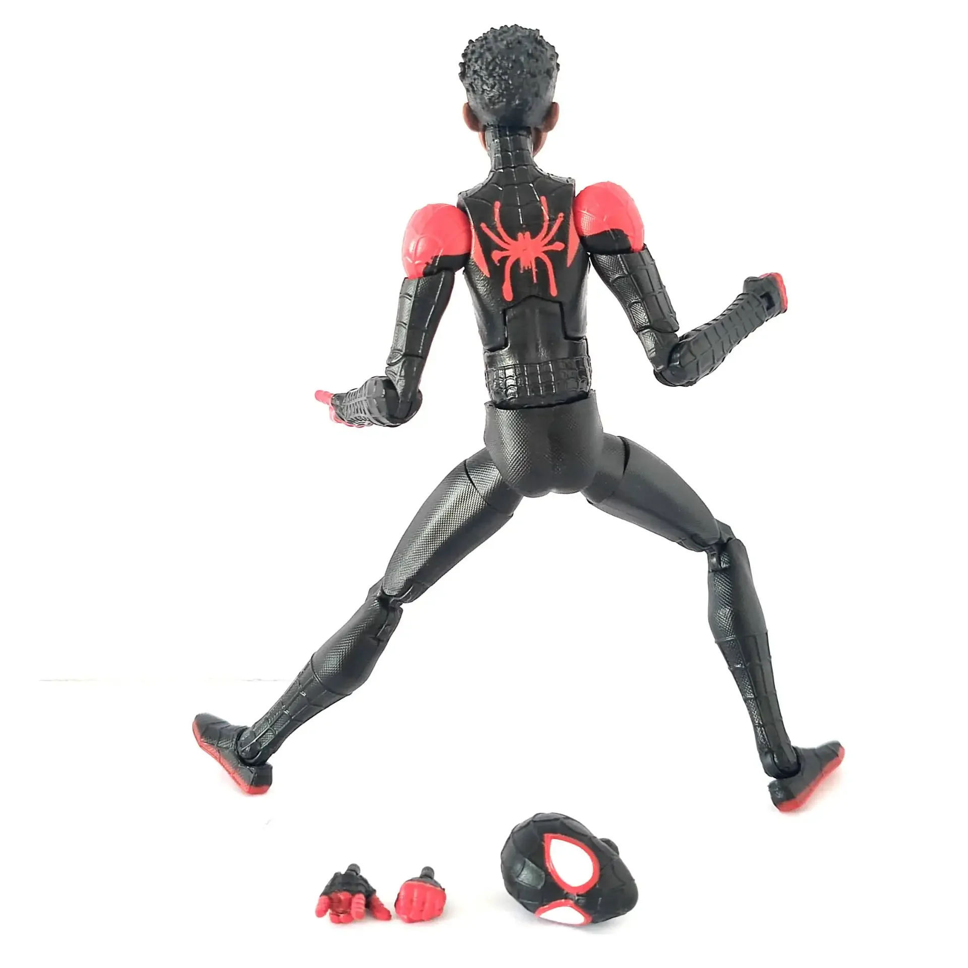 マーベルレジェンド アクロス・ザ・スパイダーバース ウェーブ 2 マイルズ・モラレス 非オリジナルヘッド 6インチ ルース アクションフィギュア