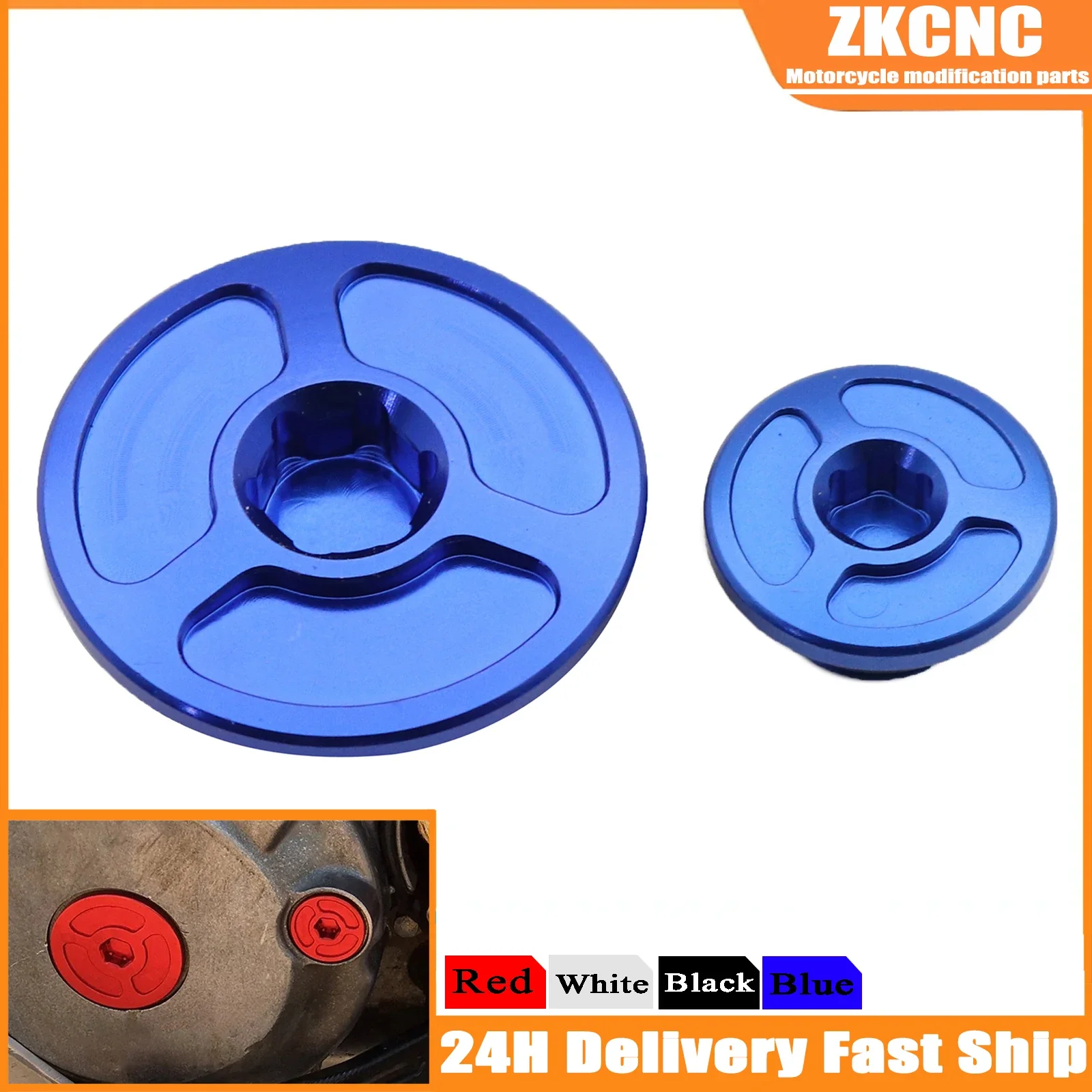 

CNC Engine Timing Oli Filter Plugs Screw Bolts Set For Honda CRF250R CRF250L CRF450R CRF450X CRF230F XR650L CRF1000L Motocross