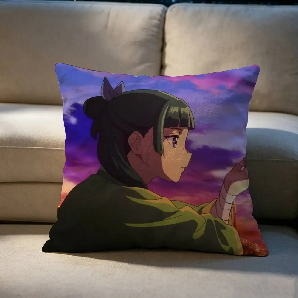 Anime Apothecary Diaries Maomao  Pillow cover gift High definition digital printing,Surprise  vivid pattern Household.