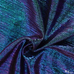 Illusion Gradient Designer Fabric Original Photography Scene Clothing Dress Hot Stamping Laser Diy Sewing By The Meter