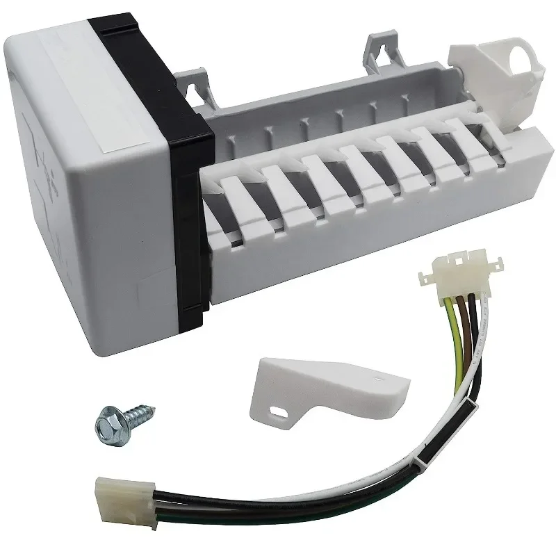 Refrigerator Parts 2198597 W10190960 Refrigerator Freezer 8 Cube Ice Maker Assembly Replacement W10757851 AP3182733