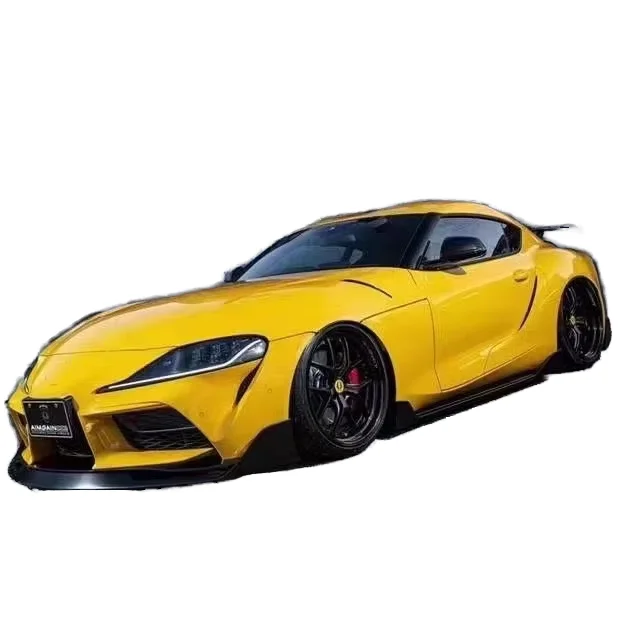 

For 2019~22 Supra A90 MK5 Carbon Fiber Aero Full Kit Front Bumper Lip Side Skirts Diffuser Spoiler Wing Splitter Bodykit