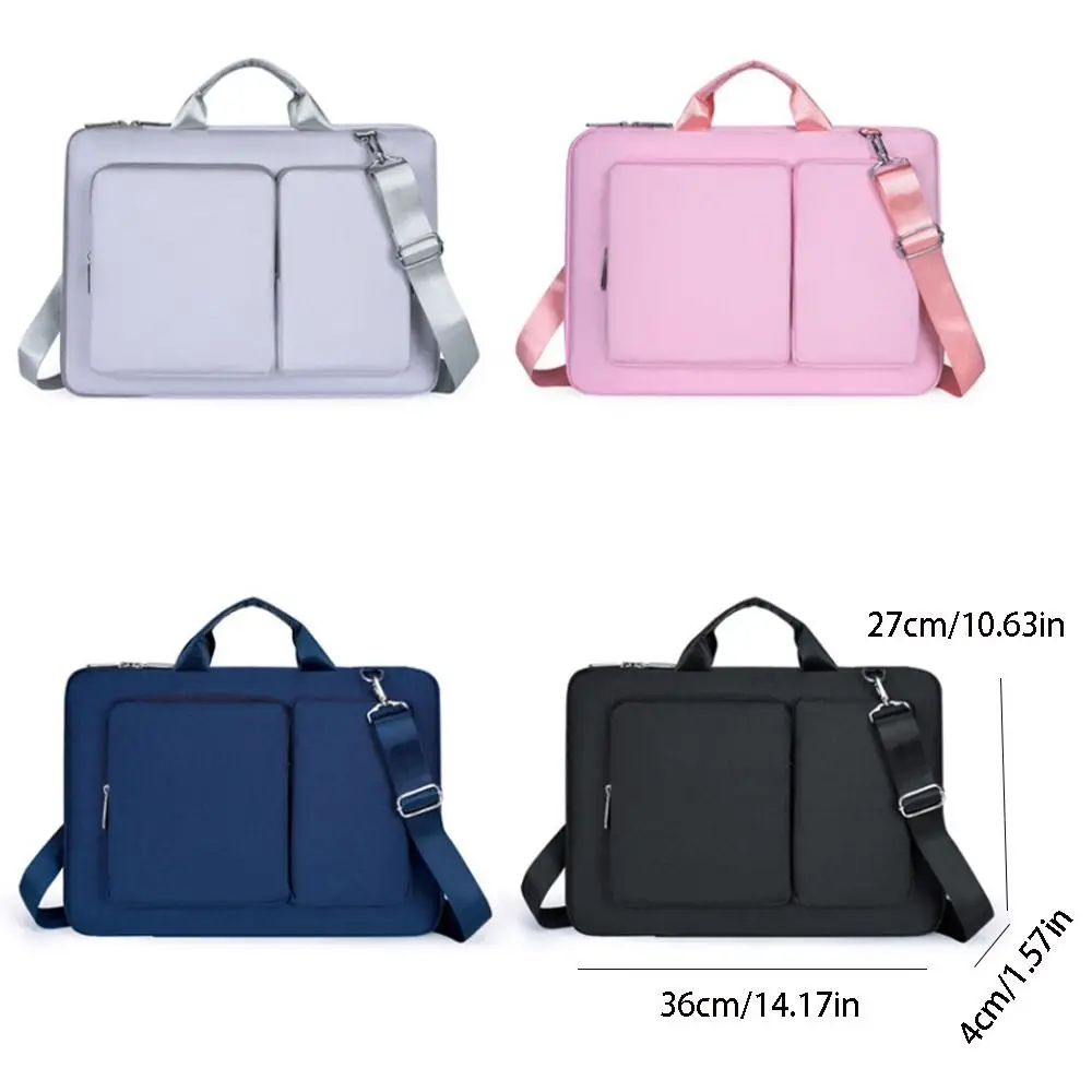 Lightweight Protable Laptop Handbag Briefcases Sleeve Case Laptop Case Wear Resitant Shockproof Notebook Pouch Business