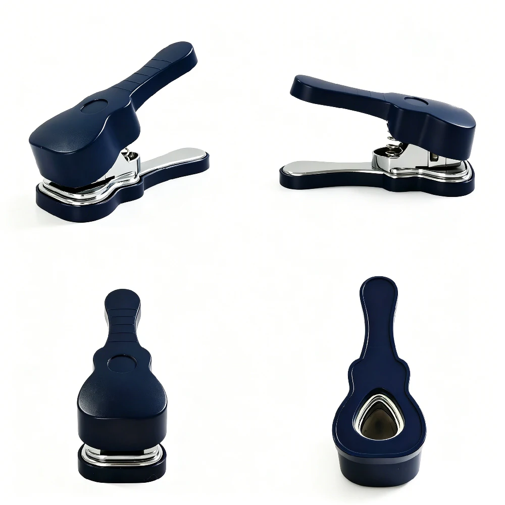 1SET   Punch Maker Kit,Premium Custom Cutter Tool with 15 Starter Strips,Leather Keychain Picks Holder & Smoothing File - view 4