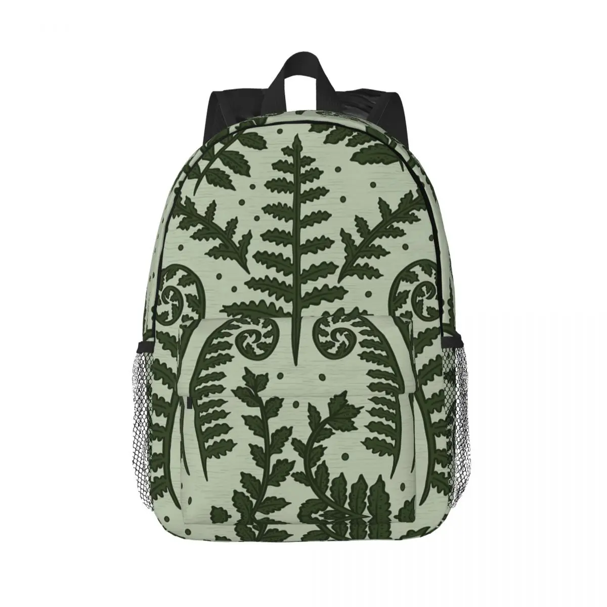 Colorful Fern Plant Grass Backpack Daypack Large Capacity Boys Girls BookBag Shoulder Bags for Men Women Kids School Bag