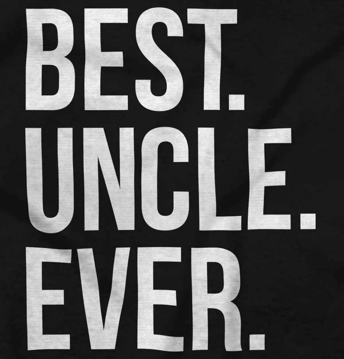 Brisco Brands Best Uncle Ever Niece Nephew Mens Graphic T Shirt Tees