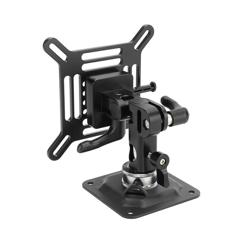 Adjustable VESA Monitor Mount  with Wall Ceiling Mount Plate Quick Release V-Lock for 13 to 32 inch LCD Screens