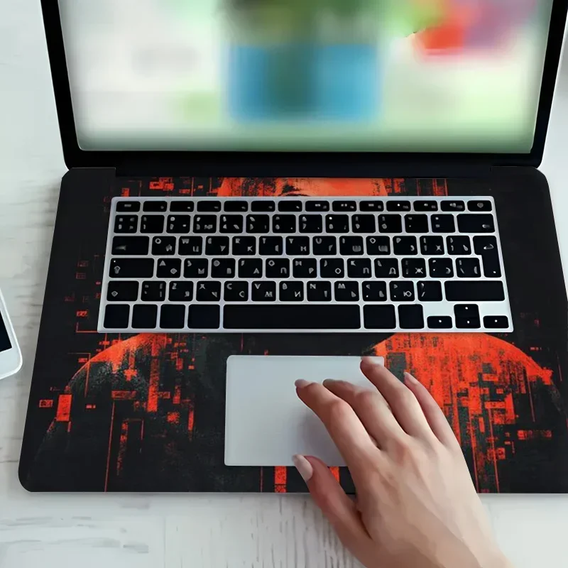 ملصقات الكمبيوتر المحمول ملصقات الفينيل المقاومة للخدش سهلة اللصق والإزالة ملصقات الكمبيوتر المحمول ذات الطابع العالمي المحاصيل DIY Decal