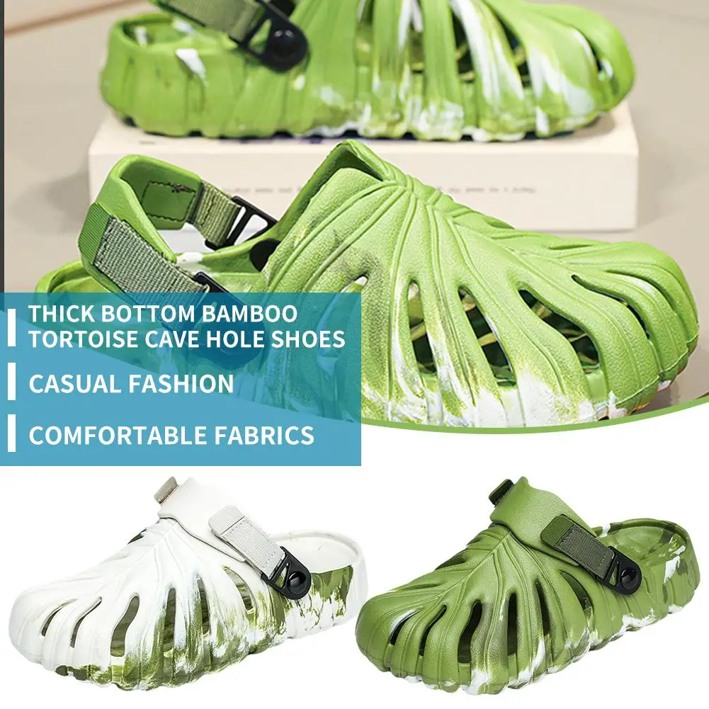 Sandalias transpirables para hombre y mujer, chanclas de playa Monstera bonita, ligeras, para verano, E9S3