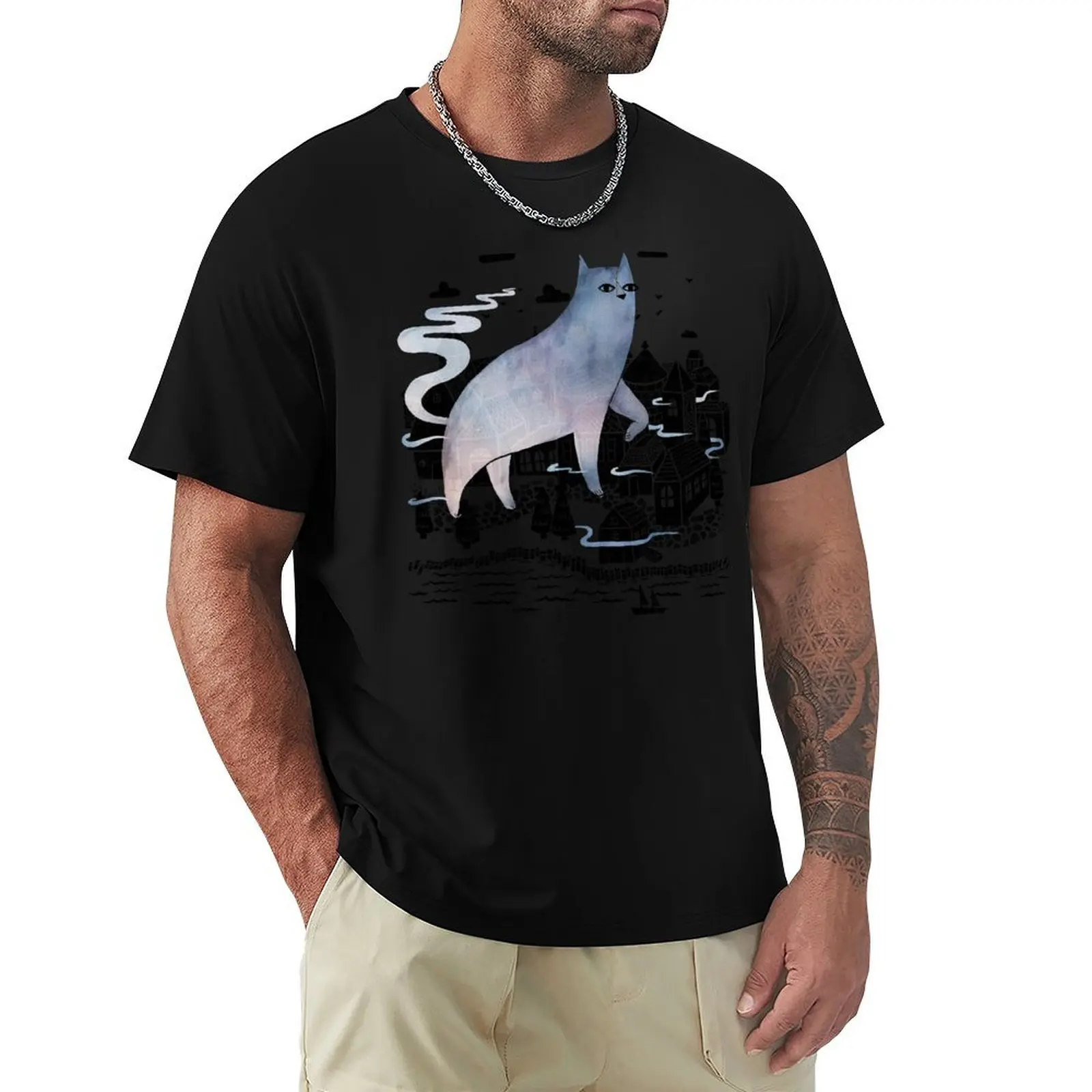 

The Fog T-Shirt Aesthetic clothing graphic t shirt vintage workout shirts for men