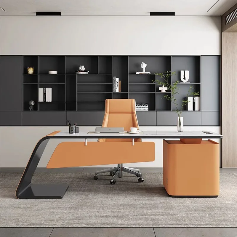 Składane biurka do szycia, dekoracje, biurka komputerowe dla dyrektorów, biurka narożne do biura, Tavolo Da Lavoro, meble biurowe