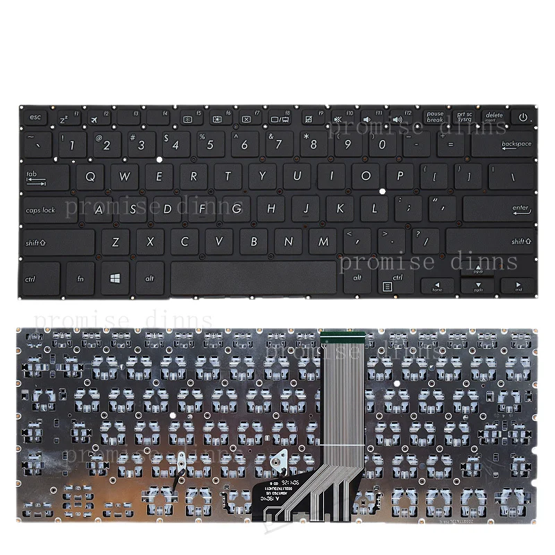M   Laptop keyboard for ASUS X411 X411UQ S4000V S4200U S4100V R421U US