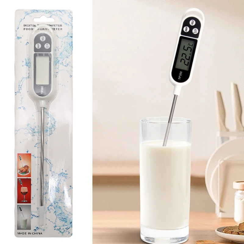 

Kitchen Thermometer for Cooking Digital Temperature MeasuringTool for Meat Electronic Food Thermometer LCD Display Food