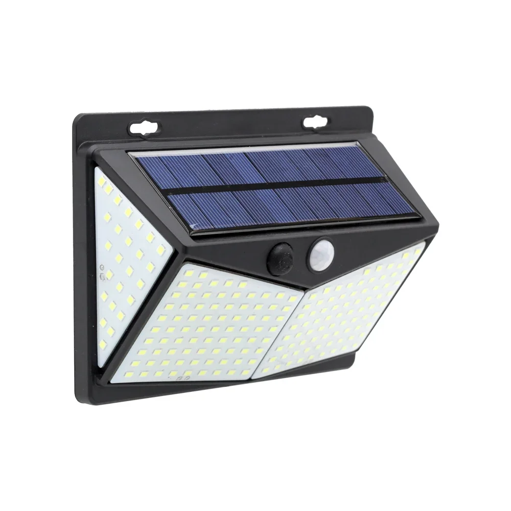 Solar Lights Motion Sensor 3 Modes 208 LED Outdoor Solar Powered Waterproof IP65 with Wide Angle for Garden Street Patio