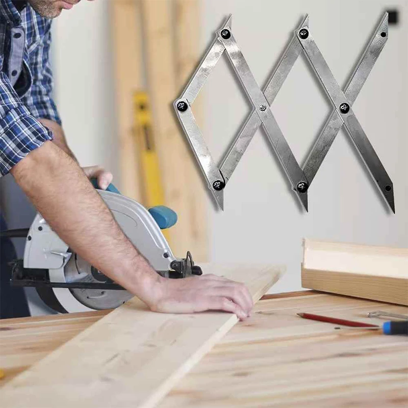 Picket Master Pro 3 Point Center Master Woodworking Center Finding Tool Equal Spacing Layout Tool Equal Space Divider Household