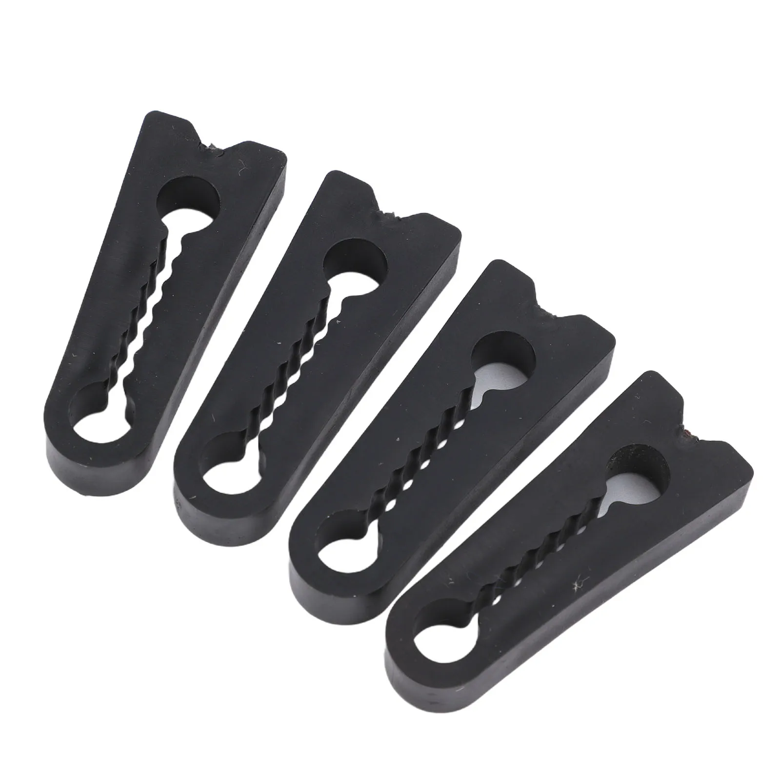 4pcs Car Door Lock Cover Pad Silicone Door Latch Shock Absorber Pad Anti Slip Door Lock Protector Universal for Cars Trucks SUVs