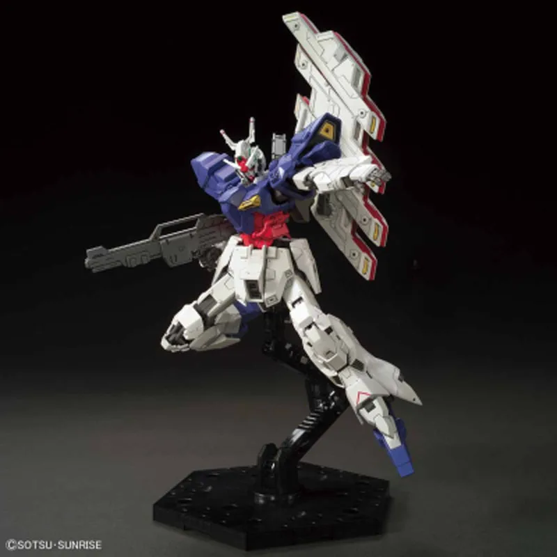 Bandai – KIT de modèles originaux GUNDAM HG AMS-123X - X Moon Gundam 1/144, figurine d'action Anime, modèle à assembler, jouets, modèles cadeaux pour garçons
