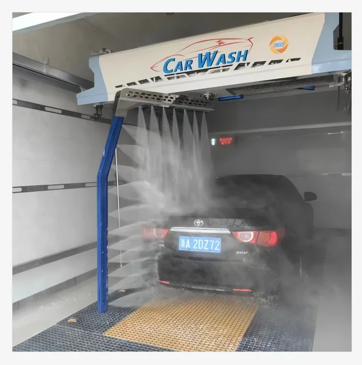 New entrepreneurial projects automatic Car wash machine for gas station