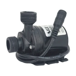 Water Pump 12v High Pressure Ultra Quiet Solar DC 24V Lift 5M 800L/H Brushless Motor Submersible Water Pumps Quick Break Joint