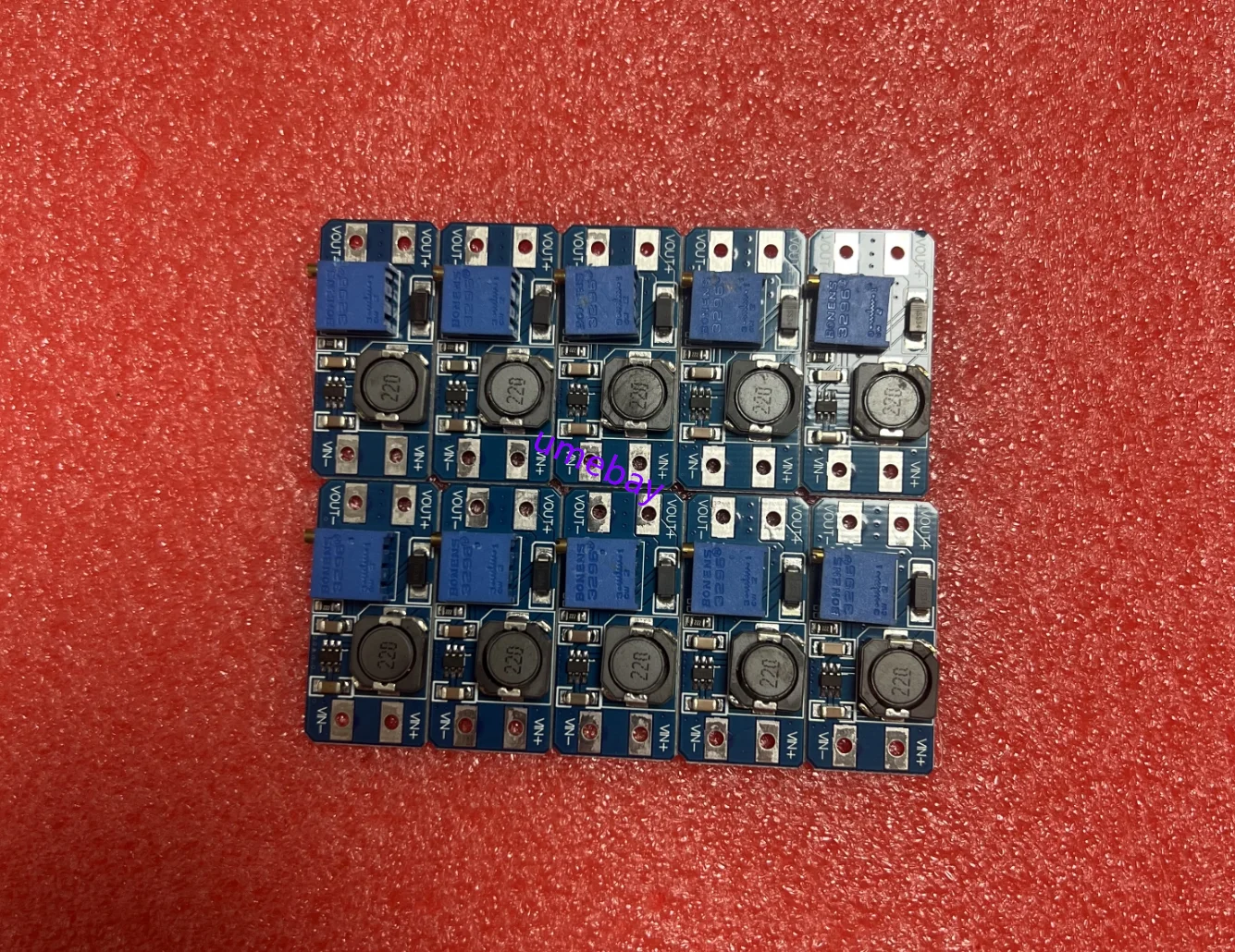 10 قطع، وحدة معززة MT3608 DC-DC 2A لوحة معززة جهد الإدخال 2-24 فولت حتى 5/9/12/-28 فولت قابل للتعديل #4