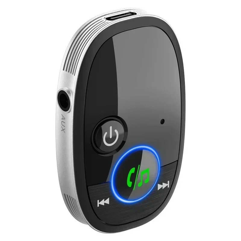 Auto mobiele telefoon Bluetooth-ontvanger, autoradio Bluetooth-adapter, nieuwe T6