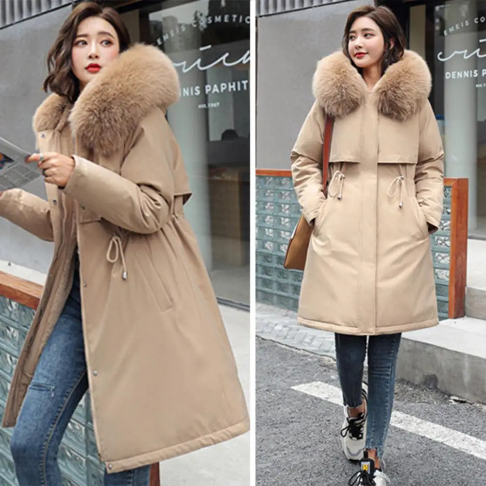 2023 novo outono inverno feminino jaqueta de algodão acolchoado casual casaco fino bordado com capuz parkas amassado casaco quente moda parkas