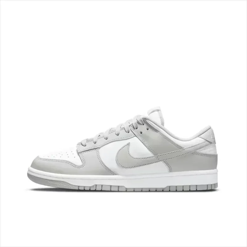

Nike Dunk Low Светло-серые белые мужские туфли для скейтборда Модные уличные повседневные прогулочные кроссовки DD1391-103