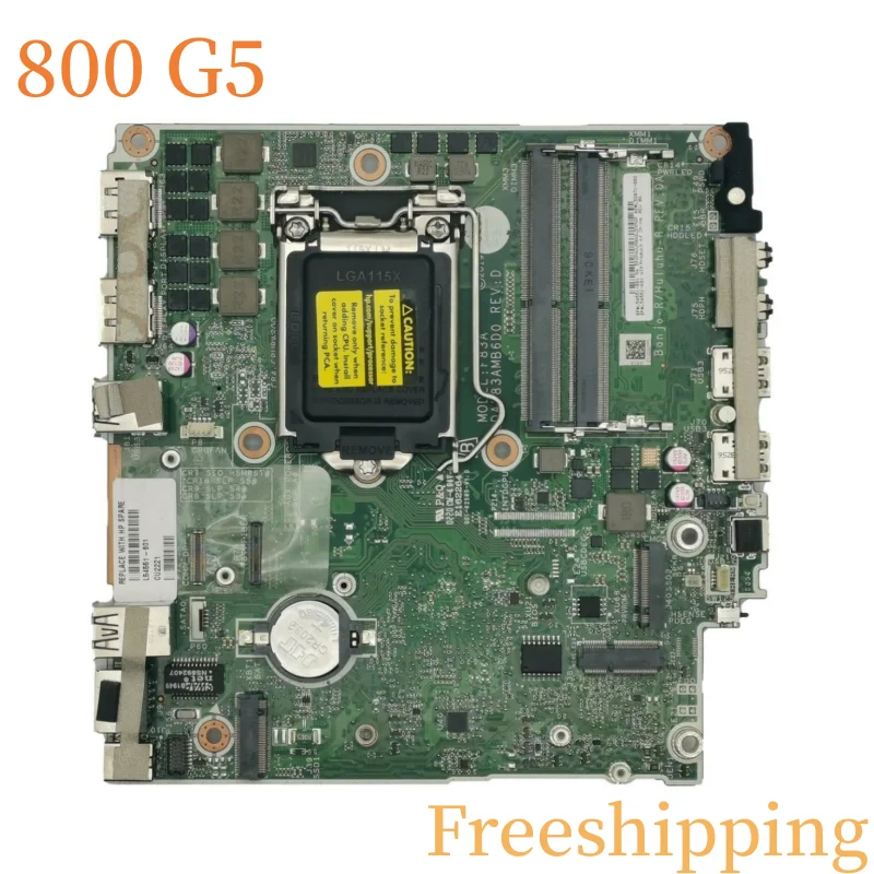 

L54551-001 For HP EliteDesk 800 G5 DM Motherboard DAF83AMB6D0 L54551-601 L52071-002 LGA1151 DDR4 Mainboard 100% Work