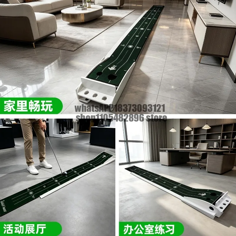 Indoor and outdoor green putter home office putter recreation golf