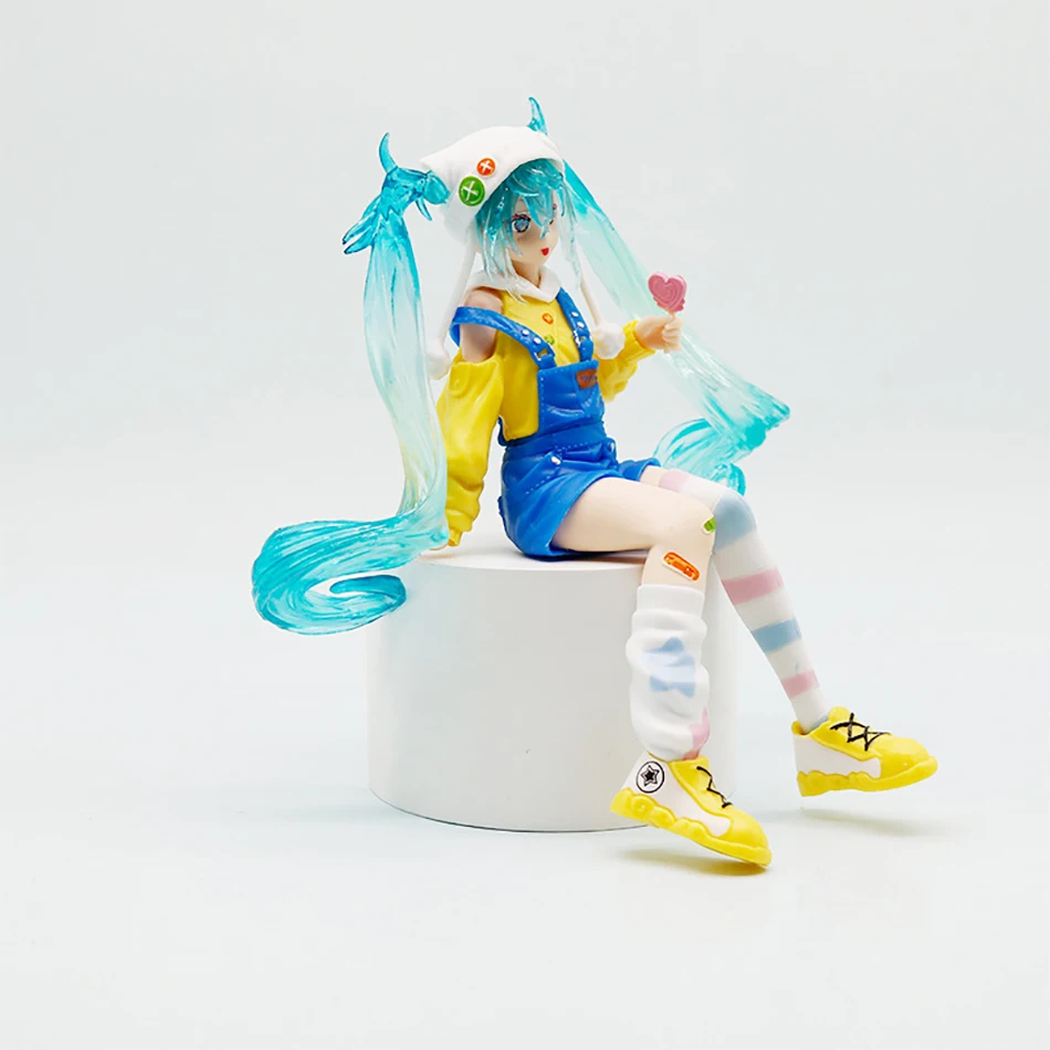 9-14 cm Animazione Caramelle Dolci Lecca-lecca Bella Ragazza Hatsune Miku Modelli Raccogliere Ornamenti Regalo Giocattolo da scrivania Simpatici giocattoli classici