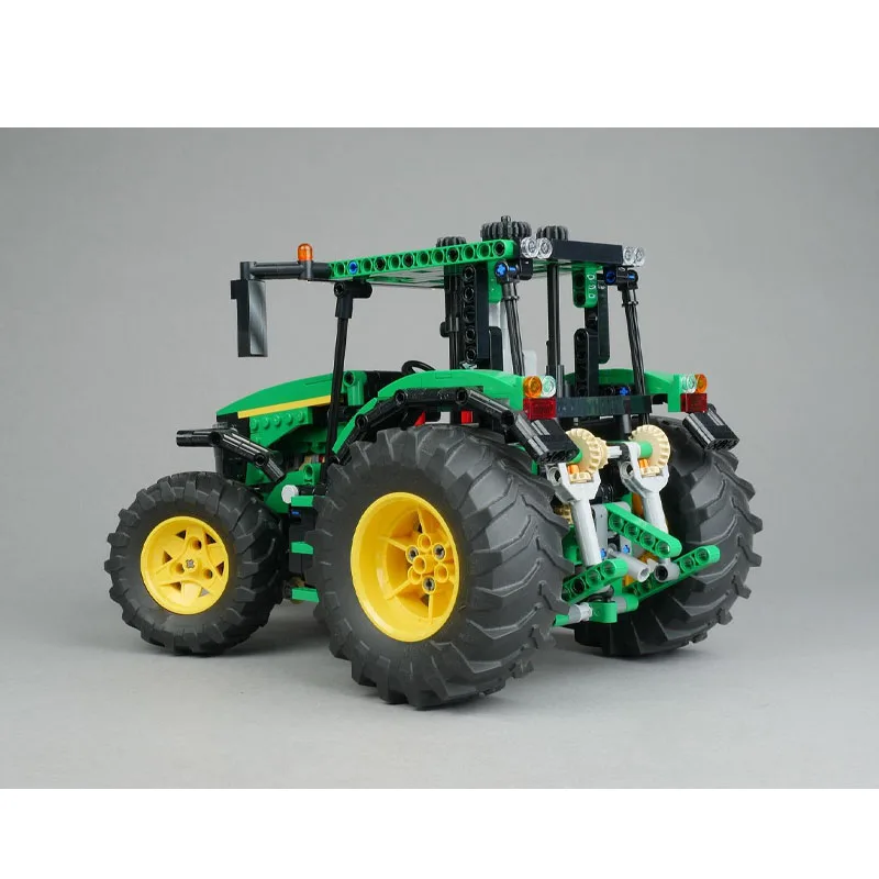 MOC-77079 Urban Agriculture Farm Tractor Building Block Model 1006 Parts MOC Creative Boys Children's Birthday Toy Gift
