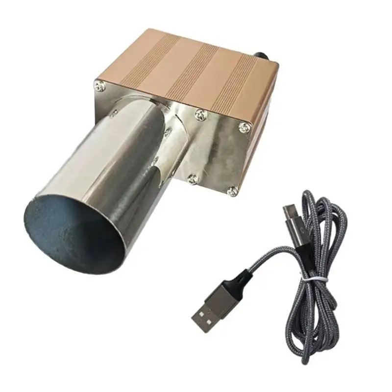 652f Outkaor Portable Hand Hand Hogar BBQ Charcoal Combustion Blower 10000 RPM