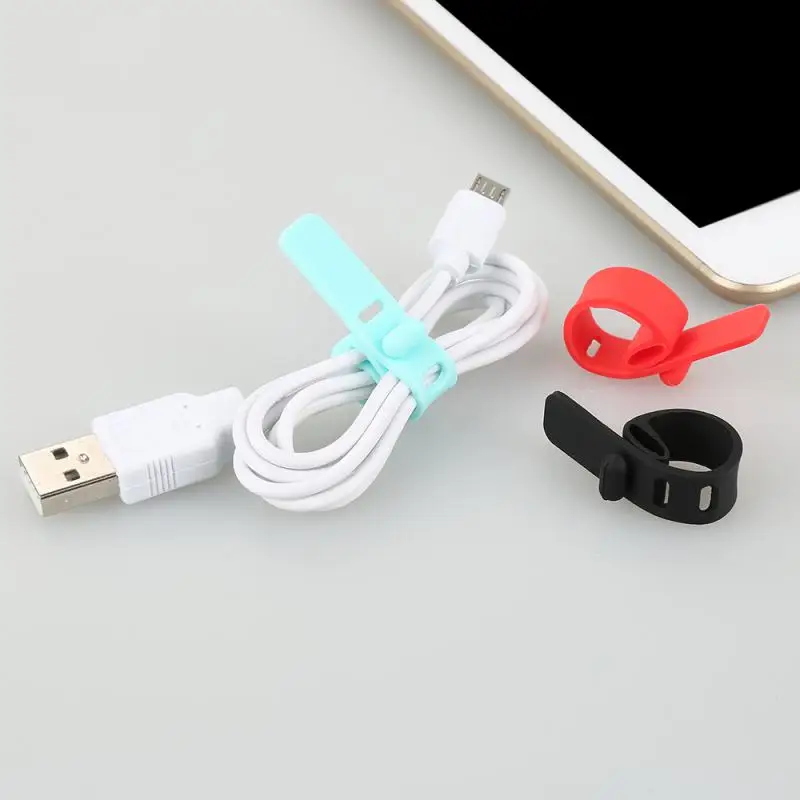 New Wire Winder Cable Holder Cable Organizer 14cm For Mouse Cord Earphone Aux USB Cable Management Wire Cable Protector